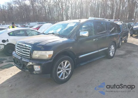 2010 Infiniti Qx56 z USA, uszkodzony, nr VIN 5N3ZA0NC9AN902726